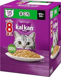 カルカンパウチ15歳まぐろ60g×8