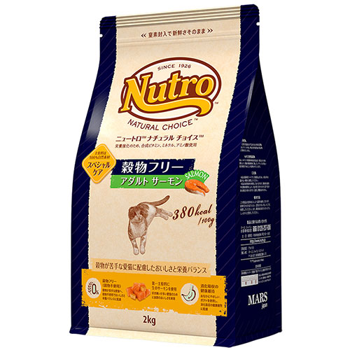NCスペシャルケア　キャット　穀物フリーアダルトサーモン　2kg【ケース販売】
